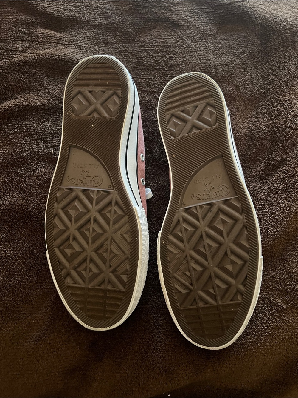 Converse Pink Low Top Canvas Sneakers - Picture 3 of 5
